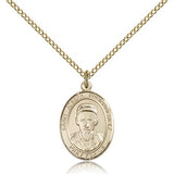 St. Joseph Freinademetz Medal, Gold Filled, Medium - Gold-tone