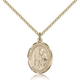 St. Joseph of Arimathea Medal, Gold Filled, Medium - Gold-tone