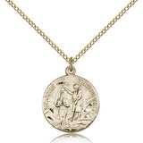 St. John the Baptist Medal, Gold Filled - Gold-tone