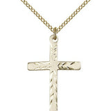 Cross Pendant, Gold Filled - Gold-tone