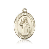 St. John of Capistrano Medal, 14 Karat Gold, Large - 14 KT Yellow Gold