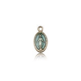 Miraculous Medal, 14 Karat Gold - 14 KT Yellow Gold