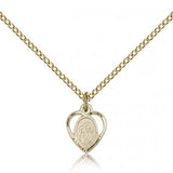 St. Ann Medal, Gold Filled - Gold-tone