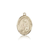 St. Basil the Great Medal, 14 Karat Gold, Medium - 14 KT Yellow Gold