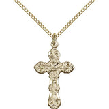 Cross Pendant, Gold Filled - Gold-tone
