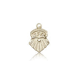 Seven Gifts Medal, 14 Karat Gold - 14 KT Yellow Gold
