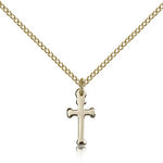Cross Pendant, Gold Filled - Gold-tone