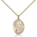 St. Mary Magdalene Medal, Gold Filled, Medium - Gold-tone