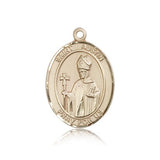 St. Austin Medal, 14 Karat Gold, Large - 14 KT Yellow Gold