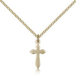 Cross Pendant, Gold Filled - Gold-tone