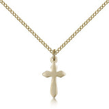 Cross Pendant, Gold Filled - Gold-tone