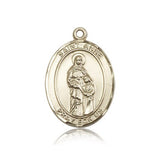 St. Anne Medal, 14 Karat Gold, Large - 14 KT Yellow Gold