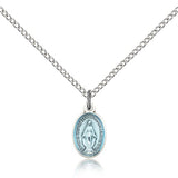 Miraculous Medal, Sterling Silver