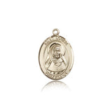 St. Louise De Marillac Medal, 14 Karat Gold, Medium - 14 KT Yellow Gold