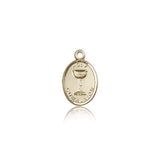 Holy Communion Medal, 14 Karat Gold - 14 KT Yellow Gold