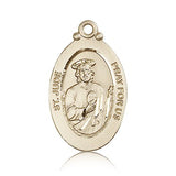 St. Jude Medal, 14 Karat Gold - 14 KT Yellow Gold