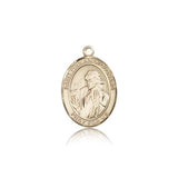 St. Finnian of Clonard Medal, 14 Karat Gold, Medium - 14 KT Yellow Gold