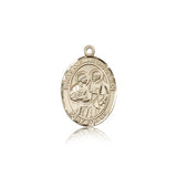 Sts. Cosmas and Damian Medal, 14 Karat Gold, Medium - 14 KT Yellow Gold