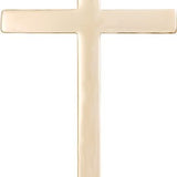 Cross Pendant, 14 Karat Gold - 14 KT Yellow Gold