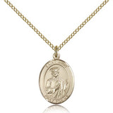 St. Jude Thaddeus Medal, Gold Filled, Medium - Gold-tone