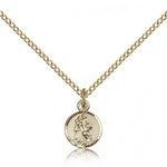 St. Christopher Medal, Gold Filled - Gold-tone