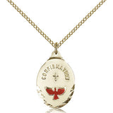 Confirmation Medal, Gold Filled - Gold-tone