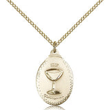 Communion Medal, Gold Filled - Gold-tone