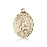 St. Deborah Medal, 14 Karat Gold, Large - 14 KT Yellow Gold
