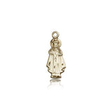 Infant of Prague Medal, 14 Karat Gold - 14 KT Yellow Gold