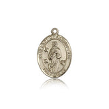 Our Lady of Assumption Medal, 14 Karat Gold, Medium - 14 KT Yellow Gold