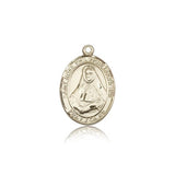 St. Rose Philippine Medal, 14 Karat Gold, Medium - 14 KT Yellow Gold