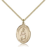 Our Lady of Victory Medal, Gold Filled, Medium - Gold-tone