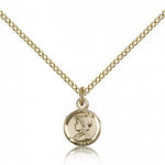 St. Elizabeth Ann Seton Medal, Gold Filled - Gold-tone