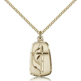 Methodist Medal, Gold Filled - Gold-tone