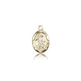 Guardian Angel Medal, 14 Karat Gold - 14 KT Yellow Gold