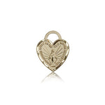 Miraculous Heart Medal, 14 Karat Gold - 14 KT Yellow Gold