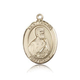 St. Thomas the Apostle Medal, 14 Karat Gold, Large - 14 KT Yellow Gold