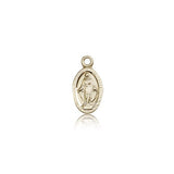 Miraculous Medal, 14 Karat Gold - 14 KT Yellow Gold