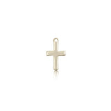 Cross Pendant, 14 Karat Gold - 14 KT Yellow Gold