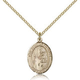 San Juan De La Cruz Medal, Gold Filled, Medium - Gold-tone