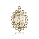St. Jude Medal, 14 Karat Gold - 14 KT Yellow Gold