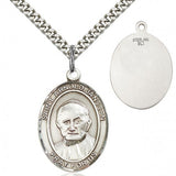 St. Arnold Janssen Medal, Sterling Silver, Large
