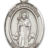 St. Barnabas Medal, Sterling Silver, Large - No Chain