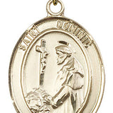 St. Dominic De Guzman Medal, Gold Filled, Large