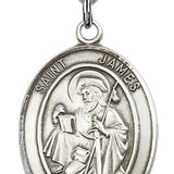 St. James the Greater Medal, Sterling Silver, Large