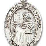 St. John of the Cross Medal, Sterling Silver, Large - No Chain