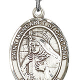 St. Margaret of Cortona Medal, Sterling Silver, Large