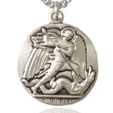 St. Michael the Archangel Medal, Sterling Silver