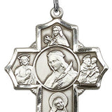 St. Philomena, St. Theresa, St. Rita, St. Anthony, St. Jude Medal, Sterling Silver
