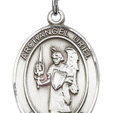St. Uriel Medal, Sterling Silver, Large
